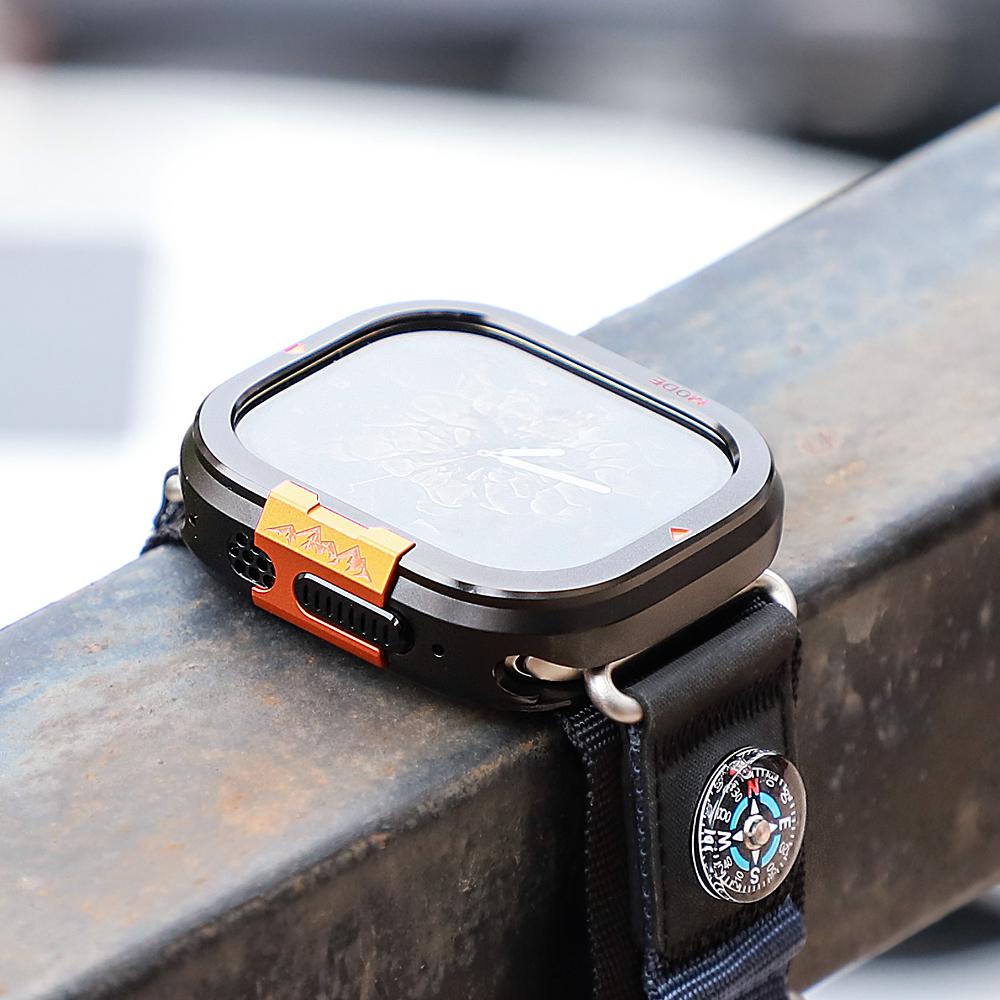 Metal Case for Apple Watch Series 10 46mm Protector Case Aluminum Cover Bumper Frame for IWatch Ultra 49mm