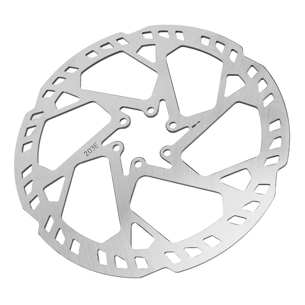 Тормозной диск для скутера толщиной 2,3 мм, 6 винтов, замена тормозного диска для электроскутера 203 мм