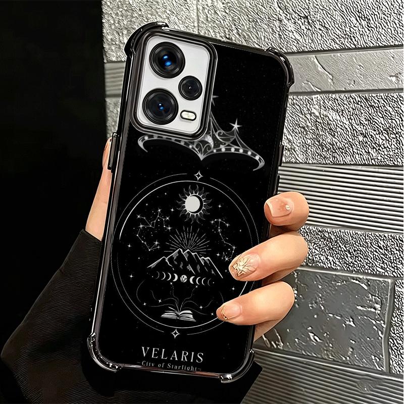 Чехол для телефона с покрытием Velaris City из серии «Двор тумана и ярости» для Xiaomi Redmi Note 14 15 Pro Plus 13 12 11 11S 11T 10 9S 9 5G, противоударный