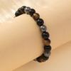 1 Natural Black Obsidian Hematite Tiger Eye Bead Bracelet For Men Magnetic Health Protection For Women Soul Jewelry