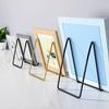 Photo Iron Magazine Rack Picture Display Stand Holder INS Book Storage Rack  Tabletop