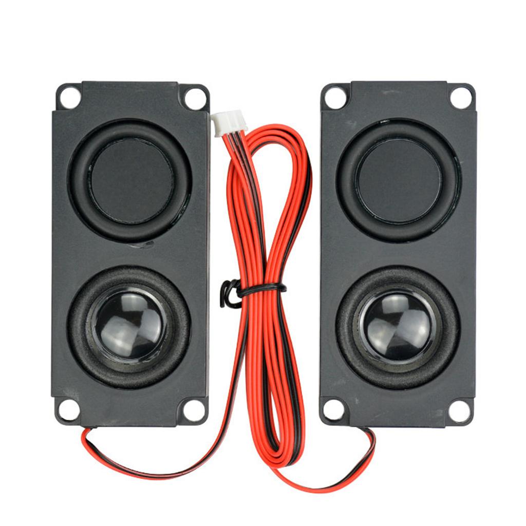2pcs Audio Speaker Single Diaphragm Bass Computer Speaker DIY for Home Theater 10045 LED TV Speaker Audio System