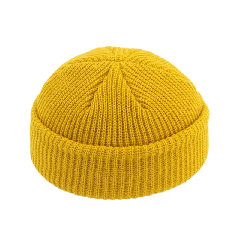 Autumn And Winter Wild Knitted Melon Skin Trend Hip Hop Hat