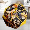 Автоматический зонт с индивидуальным именем, тема Haikyu, легкий и портативный, 8 спиц, идеально подходит для путешествий на свежем воздухе, дней рождения, Рождества, подарков.