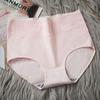Large Size Women High Waist Cotton Belly Lift Full Cotton Crotch Comfortable Breathable Triangle Underwear