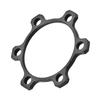 Alloy Bike Hub Conversion Adapter 100*15 to 110*15   Accessory (for Front)