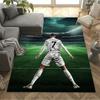 Ronaldo's Legacy: Goat Floor Mat Design for Game Room Dormitory Playrooms Living Rooms Anti-slip Rug Decorate Offices