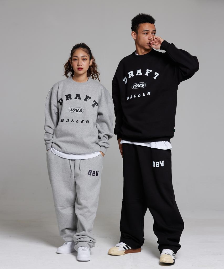 CREAM SODA LAB $198 Худи оверсайз с принтом Arc Baller Черный