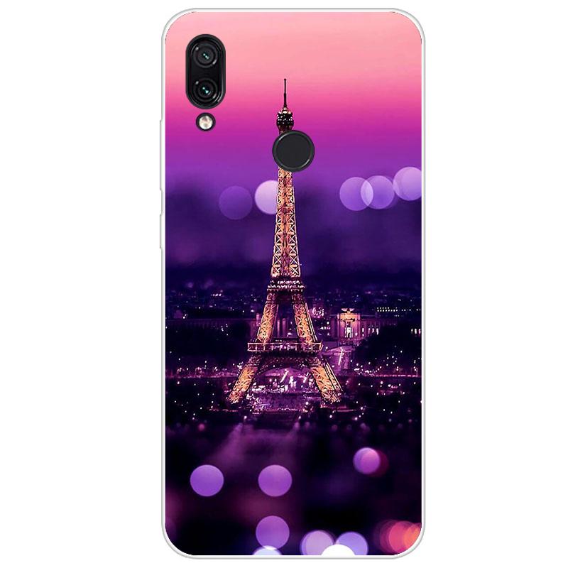 Для Xiaomi Redmi Note 7 чехол с цветочным животным силиконовый чехол для Redmi Note 7 Pro Note7 бампер противоударный чехол для телефона Coque