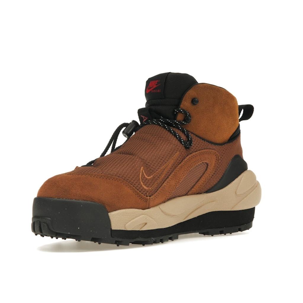 Nike Sacai X Magmascape Light British Tan Unisex Sneakers Black FN0563-200