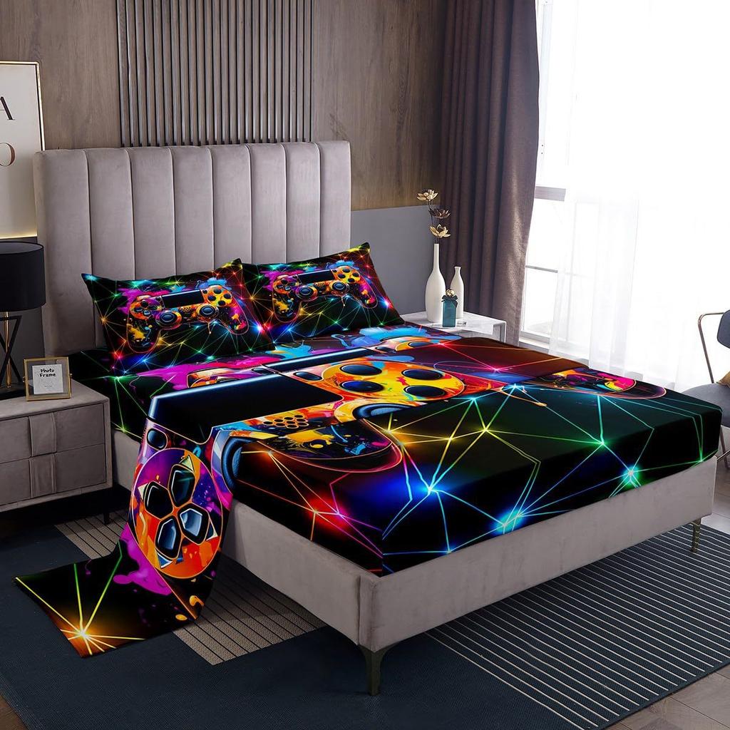 Цвет морского дна коралловый узор шапка на кровать комплект постельного белья из четырех предметов комплект постельного белья для спальни общежития