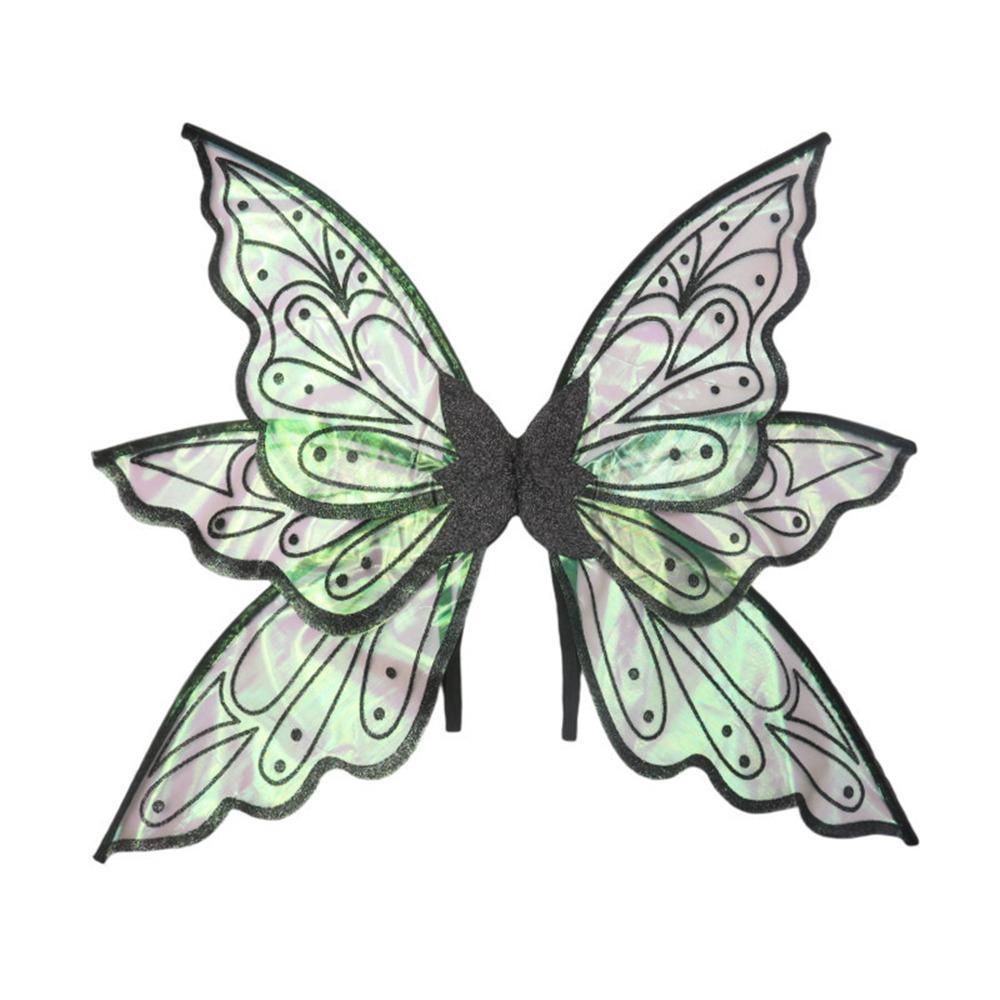 Sparkling Organza Butterfly Wings Girls Angel Wings  for Halloween Dress Up Party Favor Gift