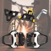 Light weight Clipless Bicycles Pedals with Cleats Universals Road Bike Cycling Pedals Bicycles Locking Pedals Easy to Use