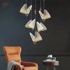 Butterfly Led Pendant Lights Hanging Lamp Indoor Lighting For Bedside Living Dining Room Kitchen Pendente Iluminação Light