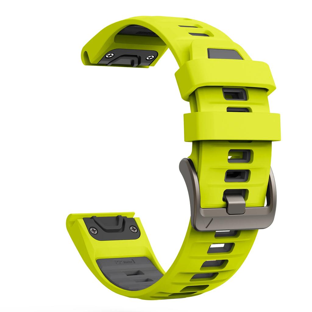 22 26 мм ремешок QuickFit для Garmin Fenix 8 E 7X 7 6X 6 Pro 5X Plus 3HR браслет Epix Gen 2 Enduro 3 Tactix силиконовый ремешок