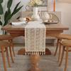 Zhishi French Style Hollow Pattern Table Runner