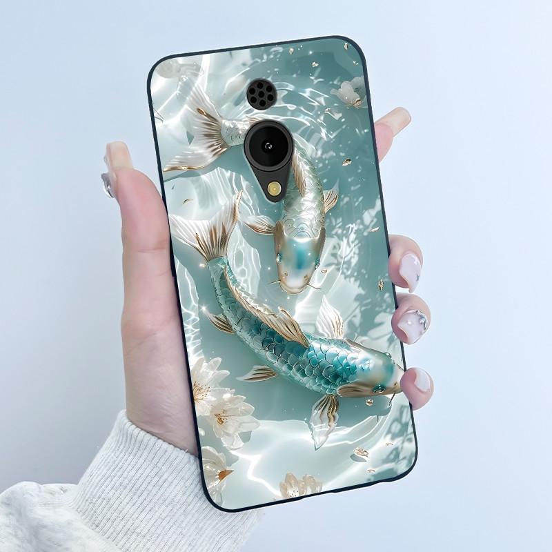 Чехол для телефона Nokia 150 2G 2023, роскошный, милый, с кроликом, любовь, смешной, мультяшный, черный, матовый, мягкий силикон, противоударный, защитная крышка