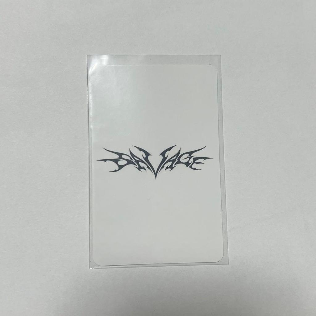 [Б/У] aespa winter savage sgs usa limited коллекционная карточка