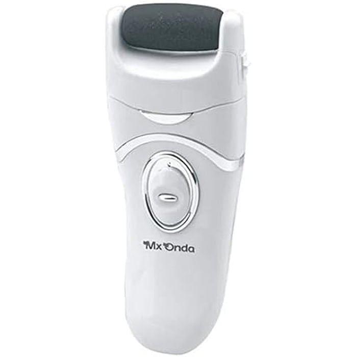 Éliminateur de callosités - MX ONDA - MX-ED2345 - Noir - Rouleau rotatif - Soin des pieds
