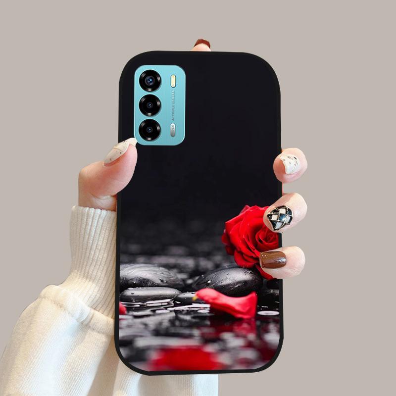 Для ZTE Blade V40 Vita Модный Чехол 8045 Мягкая Силиконовая Задняя Крышка Для ZTE Blade A72 Чехол A 72 4G Телефон Защитный Fundas Para