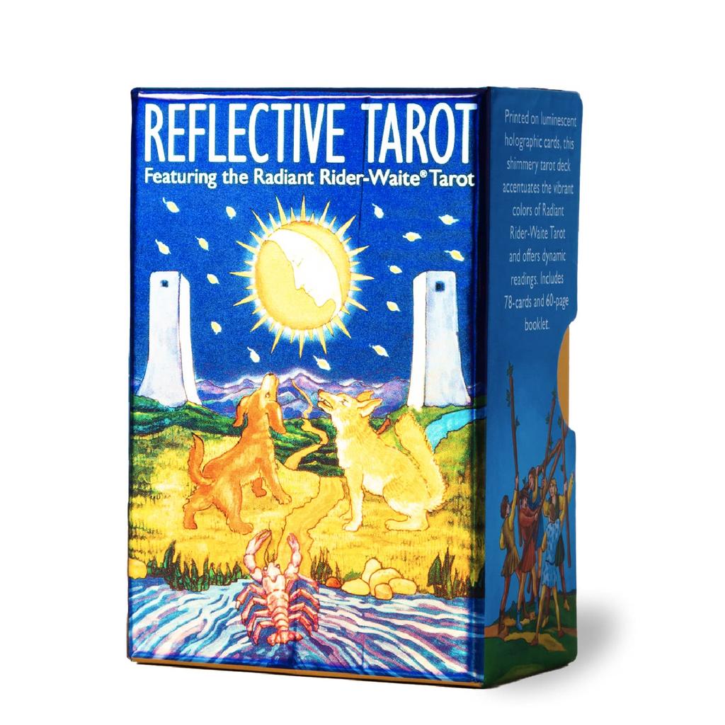 78 Tarot Waite Tarot Reading Tarot Featuring the Radiant with Japanese Instruction Manual Cards, Edition, [Reflective Rider-Waite Tarot] [Genuine]