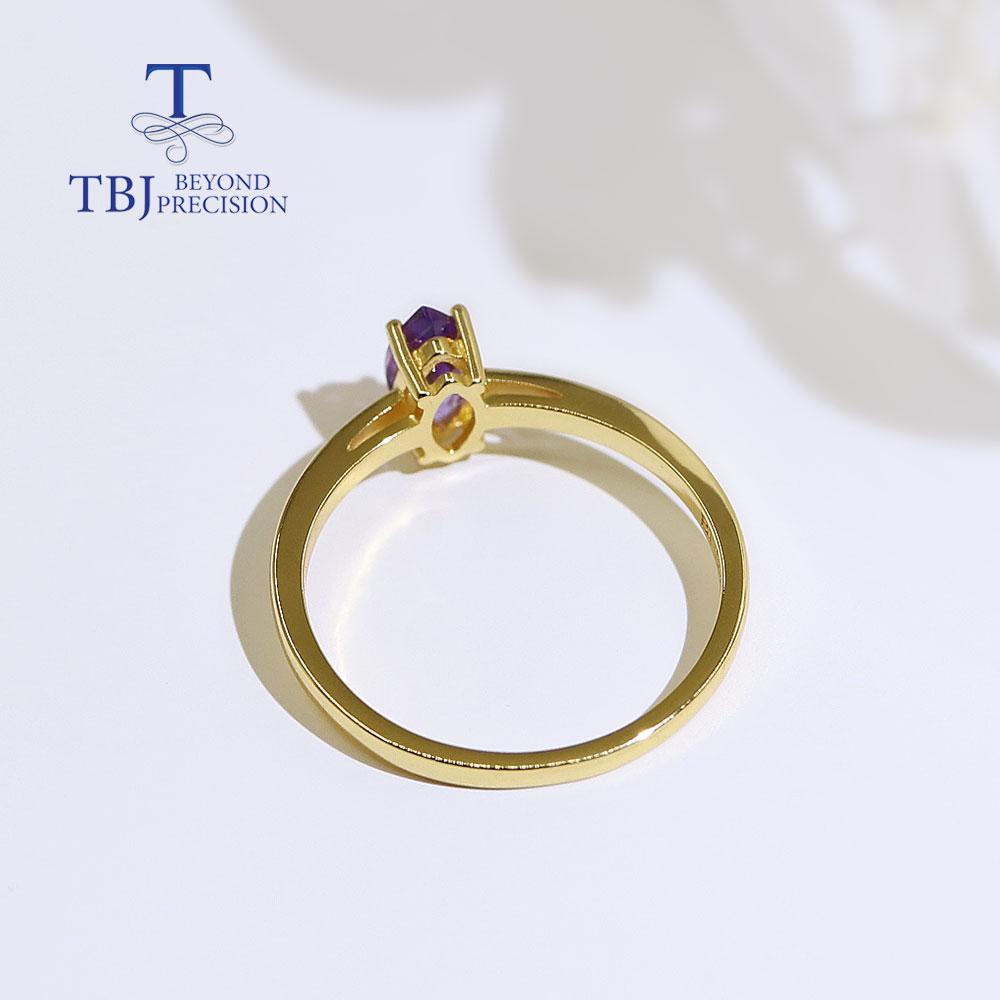 100% натуральное простое кольцо с аметистом mq 4*8 мм, полудрагоценный камень, серебро 925 пробы, изысканные украшения для девочек, женщин, повседневная одежда