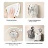 Tissue Box Wall-Mounted Roll Paper Holder with Vacuum Suction Cup Easy Installation Tissue Organizer for