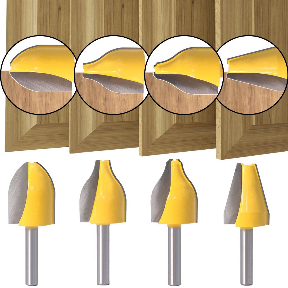 8mm Shank Panel Raiser Router Bit - Vertical - Ogee Bead - cutter woodworking bits wood milling cutter