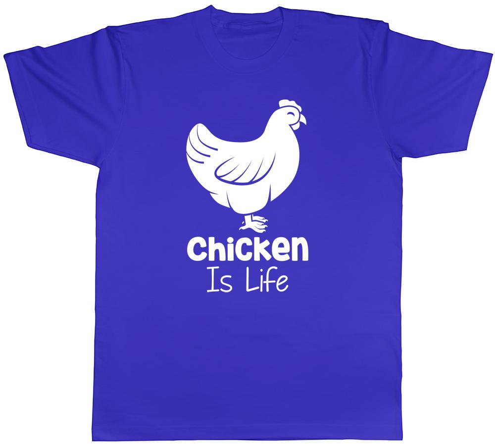 Chicken is Life Unisexs Unisexs Ladies Unisex TShirt