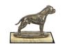 Staffordshire Bull Terrier, Staffy III - dog figurine, dog silhouette figurine, trophy for Art-Dog dog show exhibition