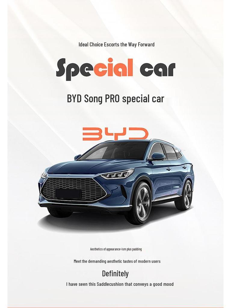 BYD Song Pro Custom Car Seat Covers - Half-Pack, All-Season Cushions