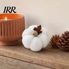 Fabric Maple Leaf Decor Plush Pumpkin, with Halloween Decoration, 3D Seasonal Fur Toys Pumpkin Throw Pillow, Soft Cute Harvest Festival Home