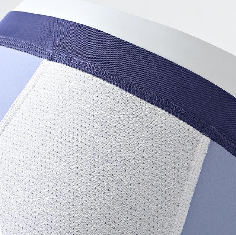 Сексуальное мужское антибактериальное нижнее белье из ледяного шелка, мужские боксеры, бесшовные дышащие мужские трусы, летнее нижнее белье, трусы-боксеры XL-6XL