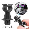 10pcs Durable Car Parts Holder 65722EB300 Hood Bonnet Support Clip Prod Rod Clamp Black Retainer