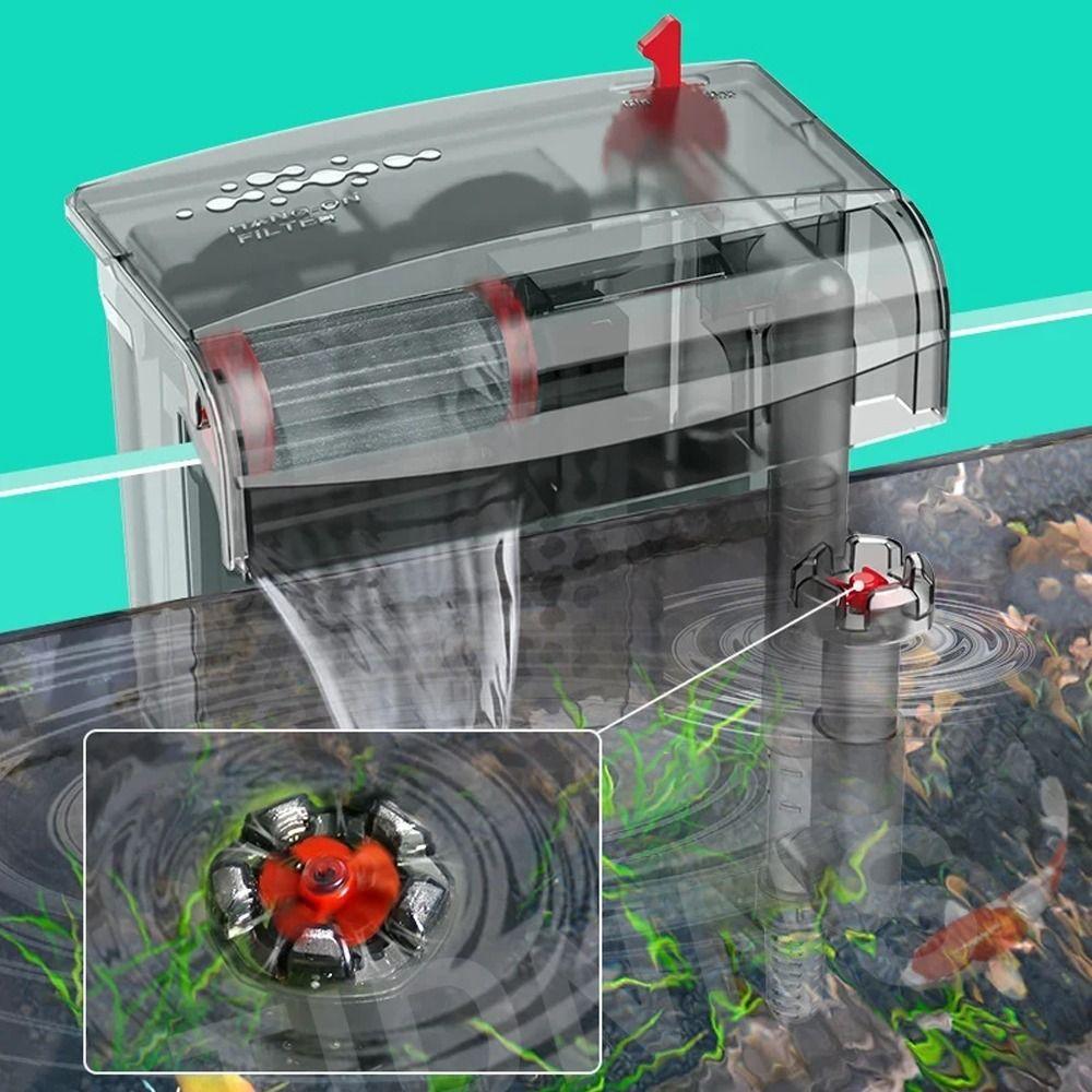 Strong Filtration Water Purification Pump Silent Operation Wall-Mounted Filter Water Circulation