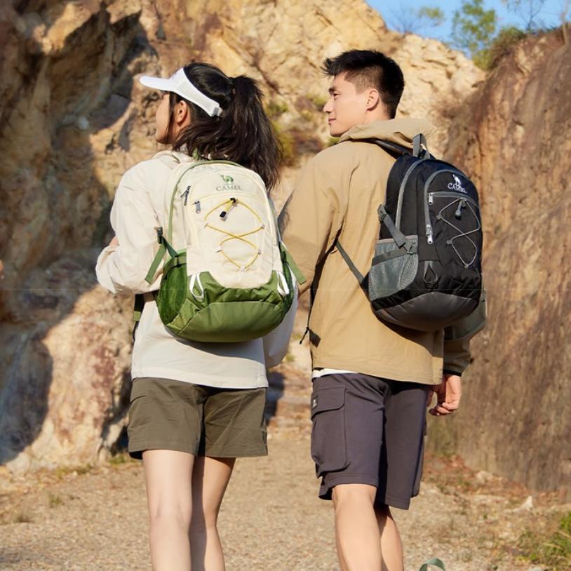 CAMEL Outdoor Waterproof Backpack, Mountaineering, Large Capacity, Hiking Backpack, Navy Blue