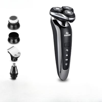 Электробритва для мужчин, стрижка волос, 3D плавающее лезвие, моющееся, тип C, USB, перезаряжаемая, бритвенная машинка для бороды, мужская машинка для стрижки волос