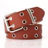 Chic Womens Wide Belt With Studded Details And Iron Buckle For Elegant And Casual Outfits