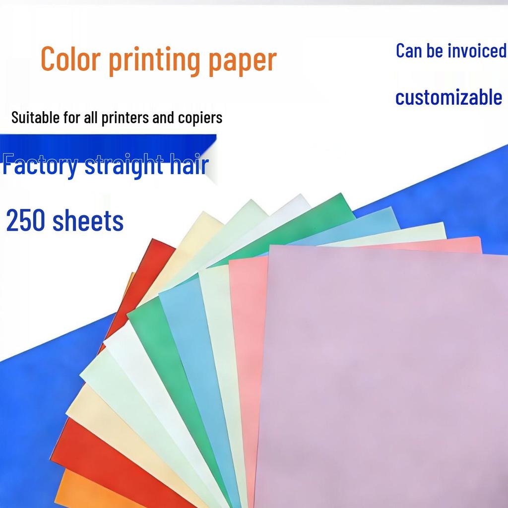 Custom A4 Color Paper: Anti-static Office & Kids' Art Sheets