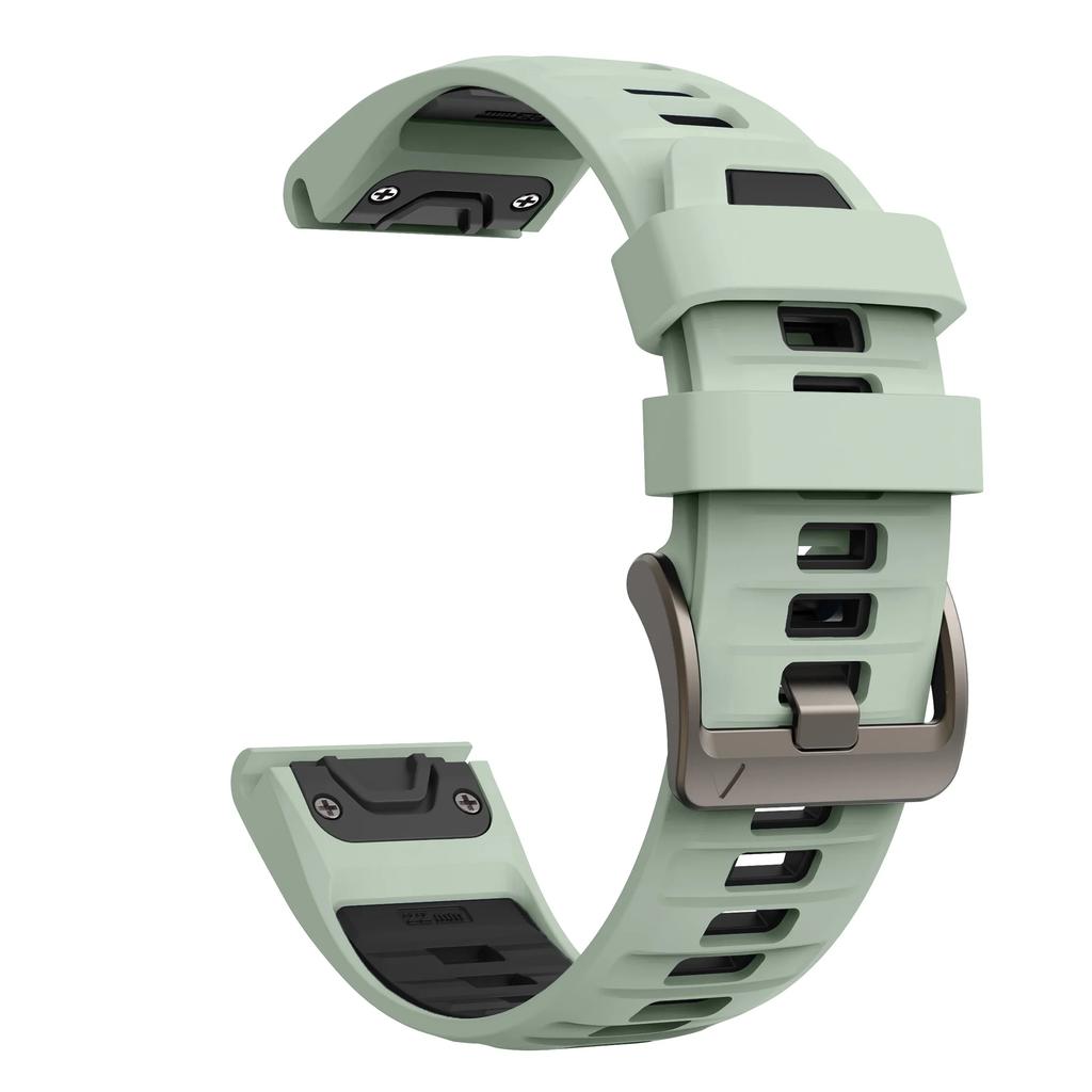 22 26 мм ремешок QuickFit для Garmin Fenix 8 E 7X 7 6X 6 Pro 5X Plus 3HR браслет Epix Gen 2 Enduro 3 Tactix силиконовый ремешок