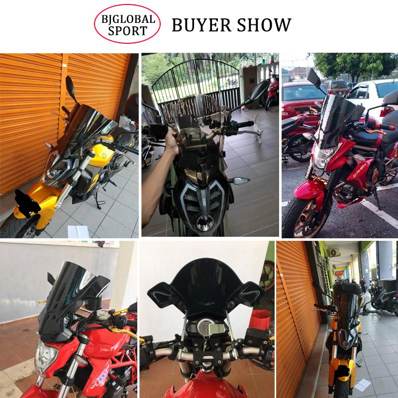Ветровое стекло для BMW F800R R Nine T RNineT R1200RS R1200RT S1000R CB1000R CB1100 CB300F CB500F CB900F CTX700N CTX700ND Grom 125
