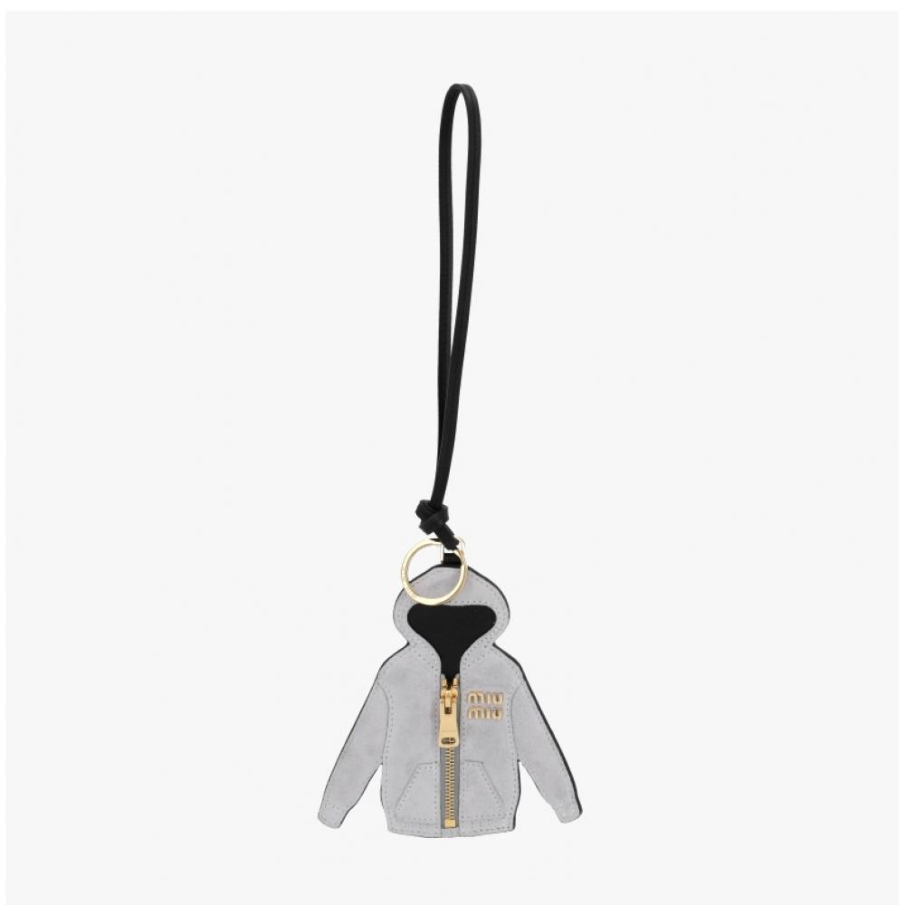 Miu Miu 5tl530 2cuj F0031 Худи Кожаный Брелок