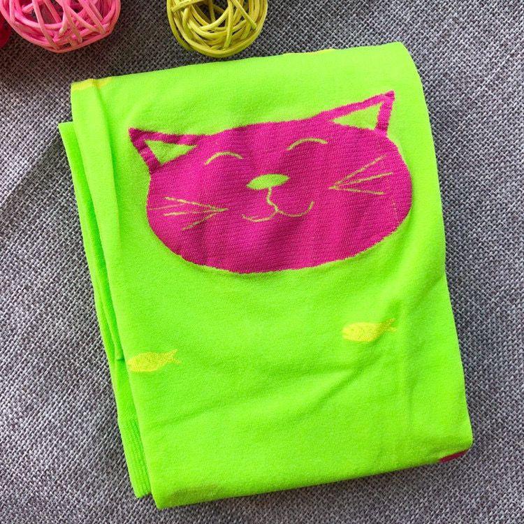 Детские колготки, осенние колготки для девочек, модные вязаные чулки для девочек, детские колготки