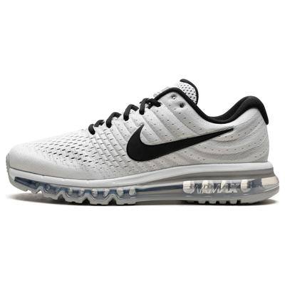 Air Max 2017 Белые мужские кроссовки Black-Pure-Platinum 849559-100