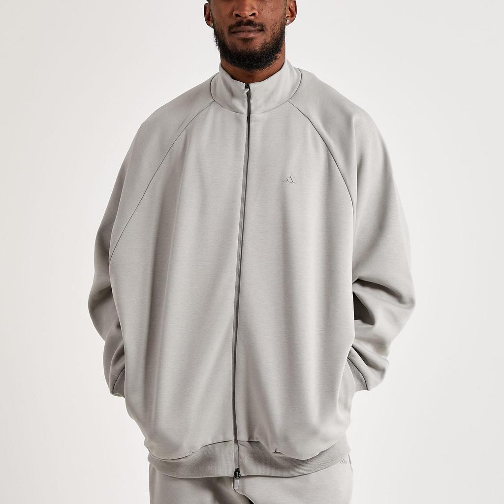 adidas Originals Basketball Chapter 1 Спортивная куртка с однотонным логотипом Куртка унисекс Серая HN9269