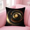 Style Of FFerrero Rochers Chocolates Logo Cushion Cover Pillowcase Short Plush Invisible zipper Room Sofa Cushion Cover