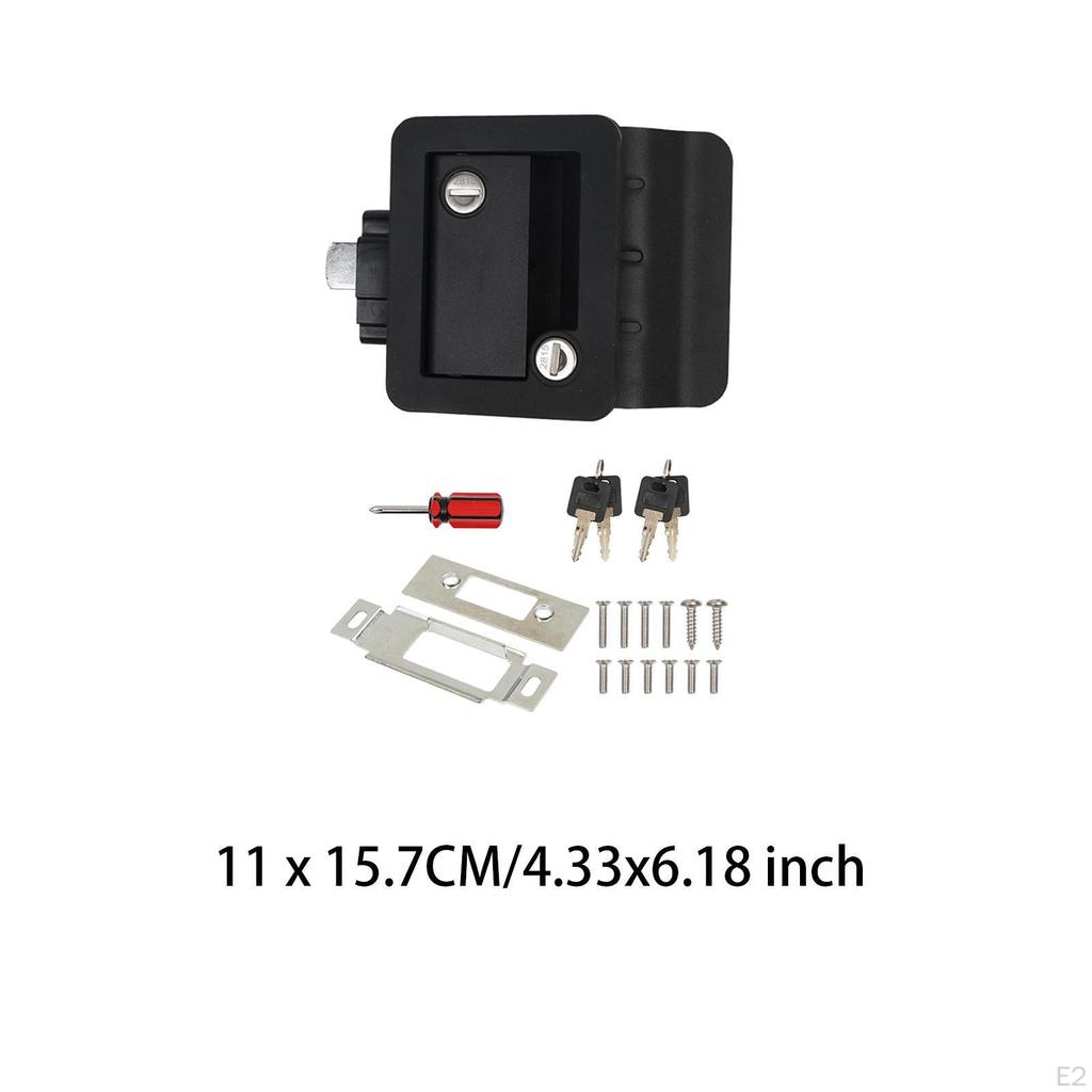 Защелка замка двери для автофургона Paddle Entry с засовом Автомобильные аксессуары Замена, дверная ручка для