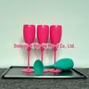 Colorful Shatterproof Plastic Wine Glasses, Anti-Fall, High-Foot Champagne Glass with Custom Logo for Bar Parties.