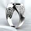 925 Sterling Silver Men Rings High Quality for Men Temperament Banquet Wedding Jewelry Anniversary Party Gifts