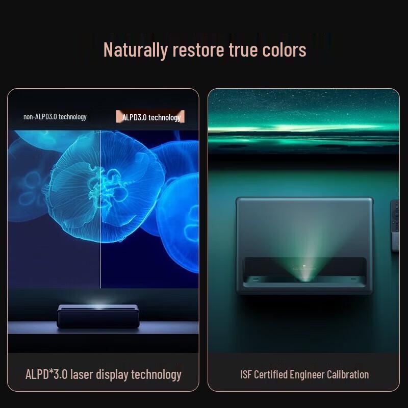 Xiaomi Laser Projector 1S 4K CN plug (adapter included)